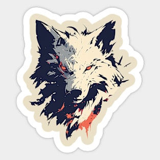 wolf Sticker